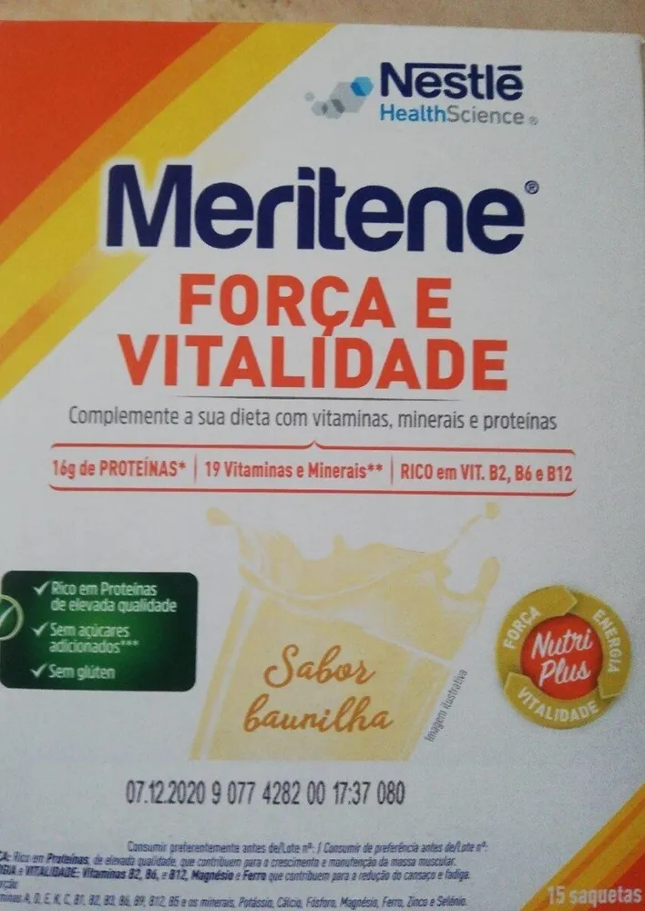 Meritene sabor vainilla