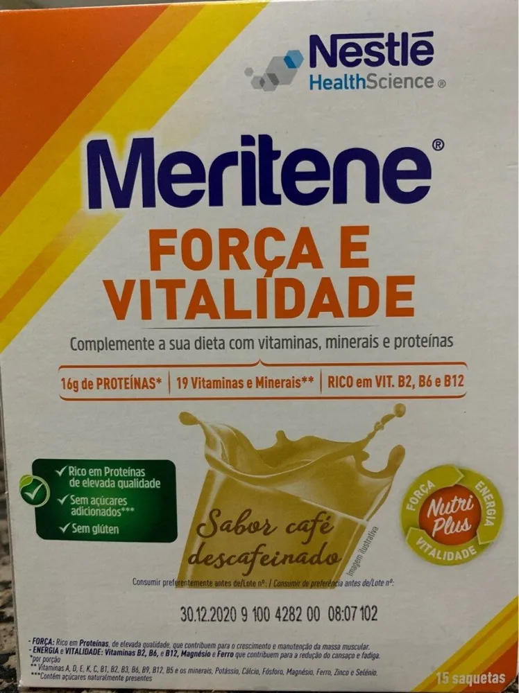 Meritene força e vitalidade