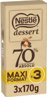NESTLÉ DESSERT 70% Absolu 3x170g