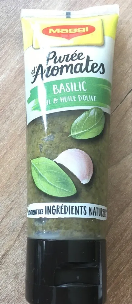 Purée d'aromates Basilic