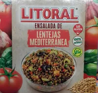 Ensalada de lentejas mediterránea
