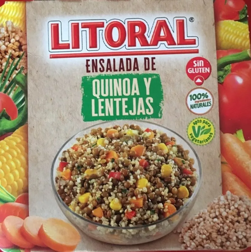 Ensalada de quinoa y lentejas