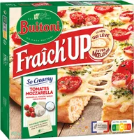BUITONI FRAICH'UP SO CREAMY Pizza Surgelée Mozzarella TomatBasilic570g