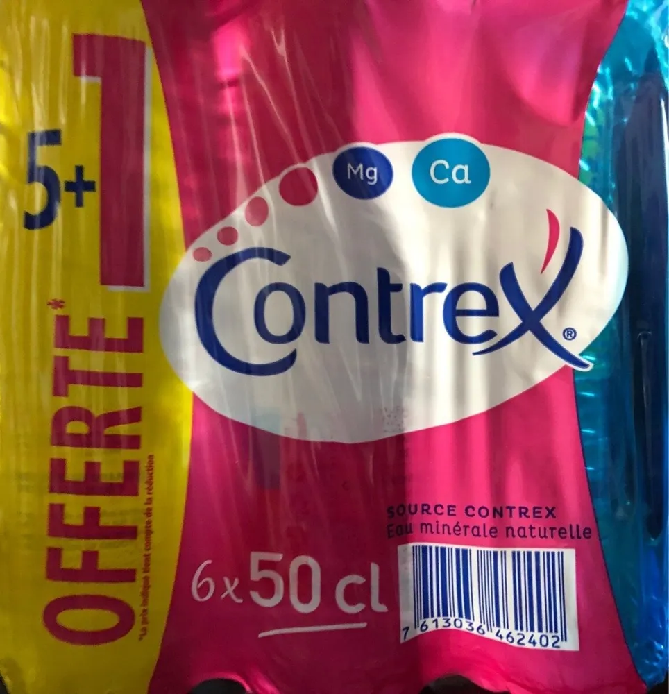 Contrex pet 6x50cl - 5+1 gratuite