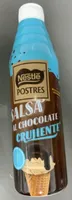 Salsa al chocolate crujiente