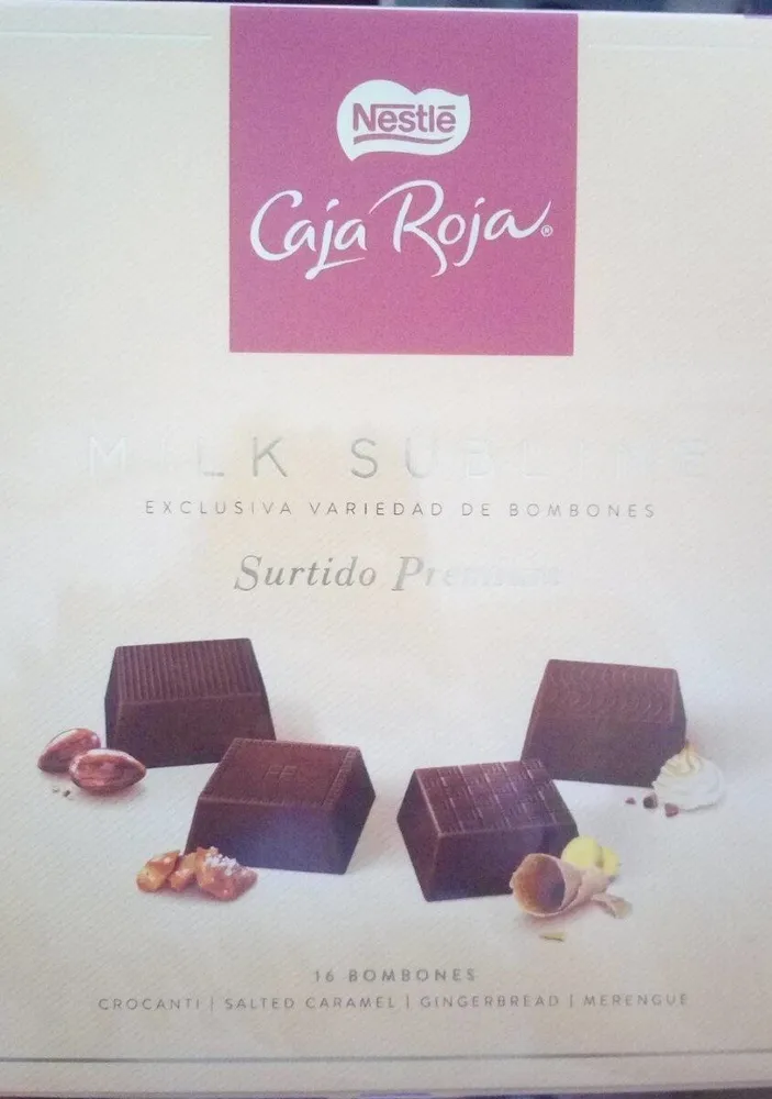 Milk sublime bombones