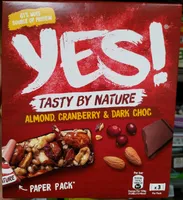 YES! Cranberries et Chocolat Noir