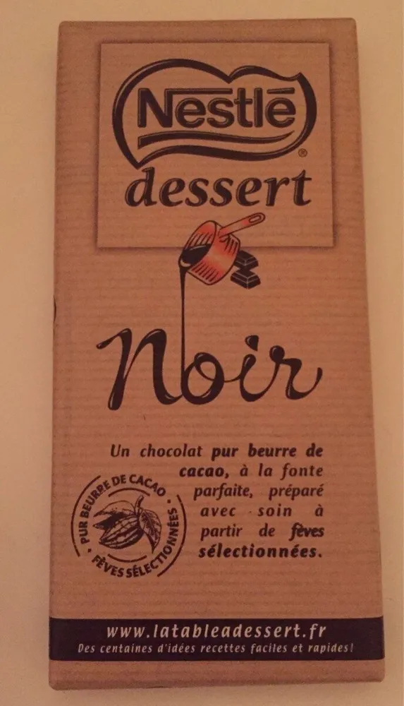 Dessert noir
