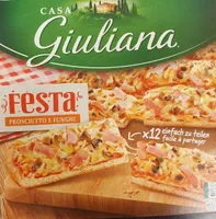 Pizza Giuliana Festa Prosciutto e funghi