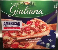 Pizza American Burger Style