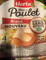 Blanc de poulet Braisé