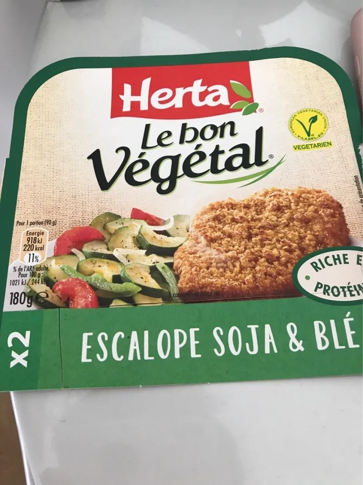 Escalope soja & blé
