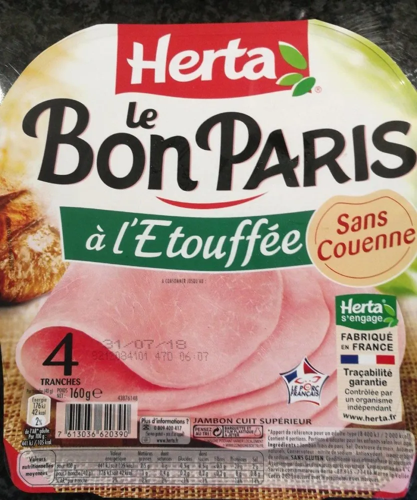 Le bon Paris à L'étouffée Sans couenne