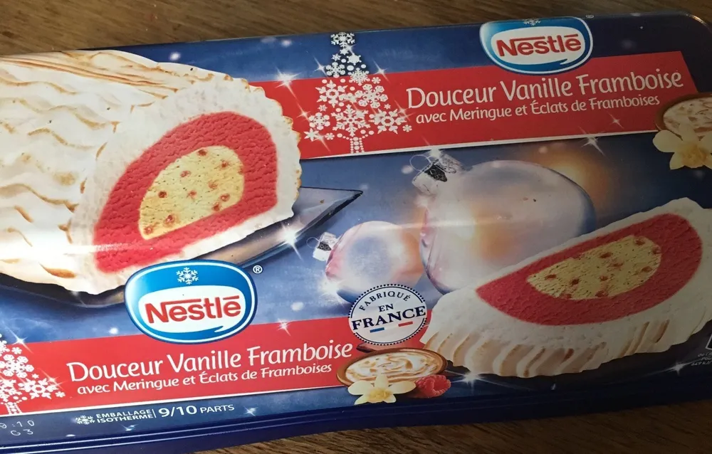Douceur vanille framboise