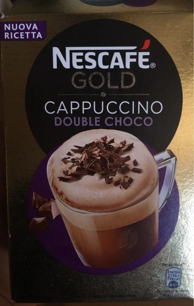 Nescafe gold cappucino double choco