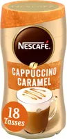 NESCAFÉ Cappuccino Caramel, Café soluble, Boîte de 306g