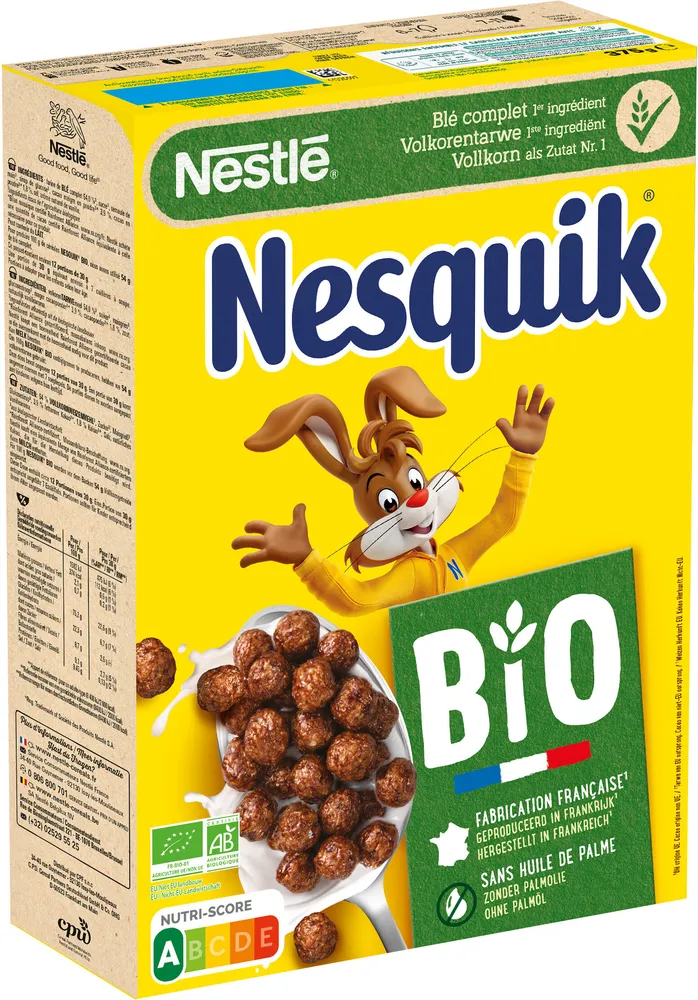 NESTLE NESQUIK BIO Céréales 375g