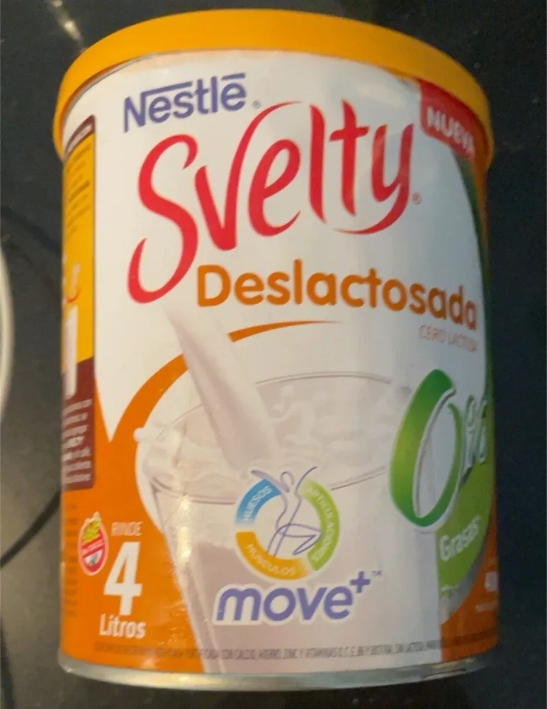Leche deslactosada SVELTY