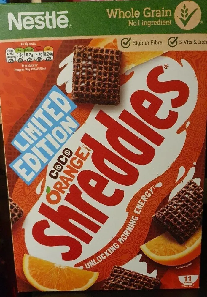 Coco orange shreddies