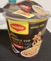 Noodle cup beef taste