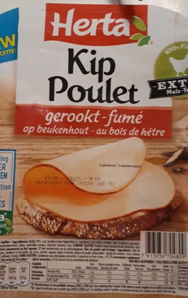 Poulet fumè