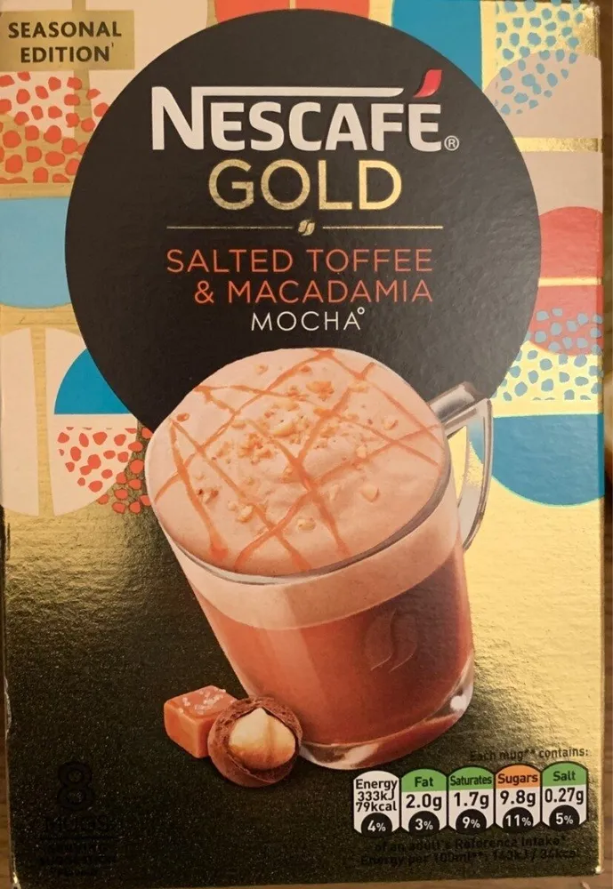 Salted Tofee & Macadamia Mocha