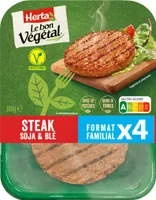 GARDEN GOURMET Le Classique Soja et Blé Format familial 300g