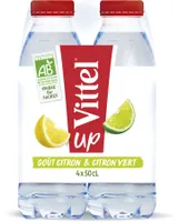 Vittel Up 4x50cl citron&citron vert