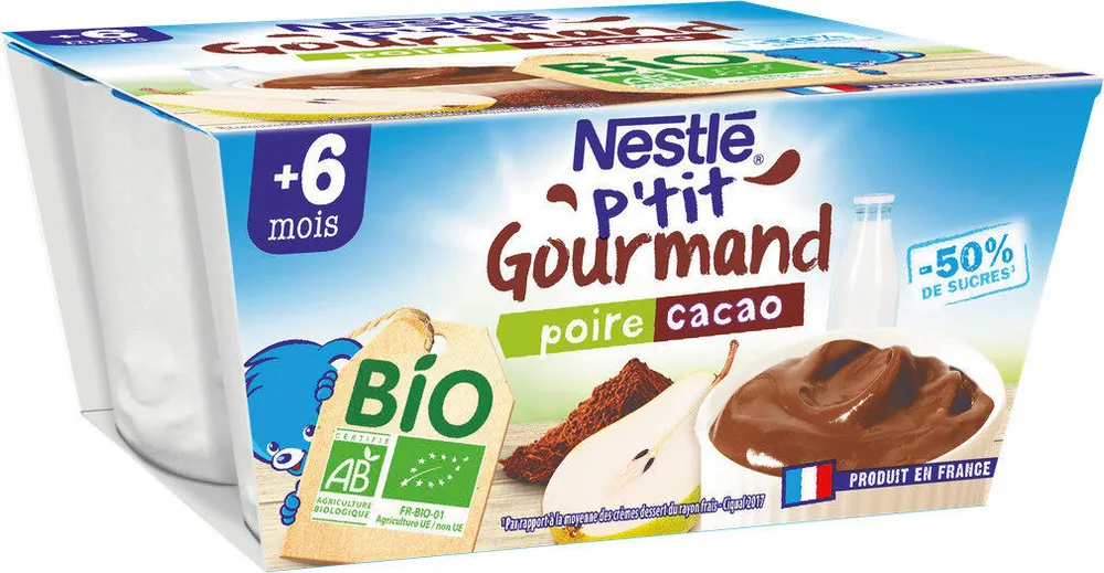 P'TIT GOURMAND BIO Poire cacao