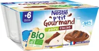 P'TIT GOURMAND BIO Poire cacao
