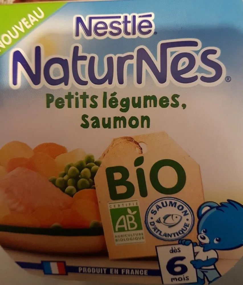 Naturnes petits légumes saumon