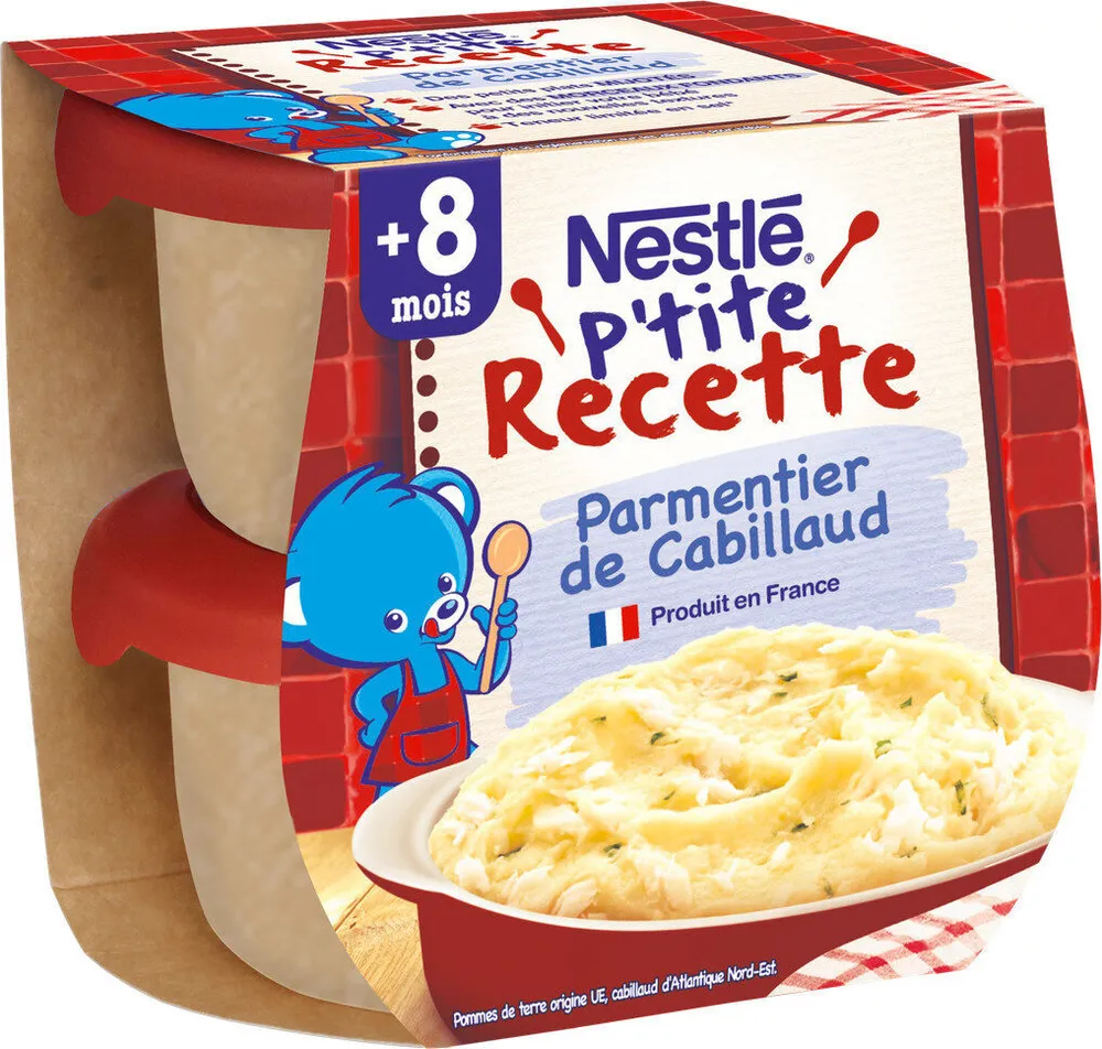 P'TITE RECETTE BRANDADE MORUE PARMENTIER