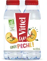 Vittel Up 4x33cl pêche
