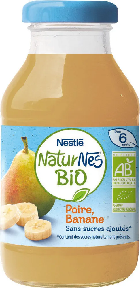 NATURNES BIO boisson poire banane