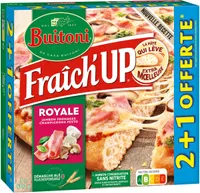 BUITONI FRAICH'UP Pizza Surgelée Royale 1800g 2+1 offerte