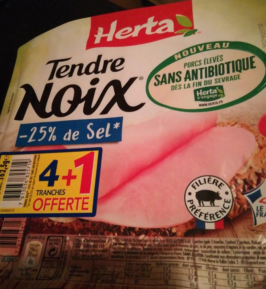 Tendre noix sans antibiotique