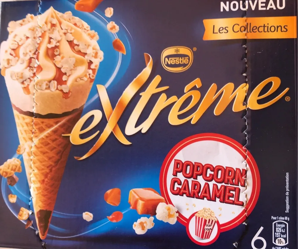 Extreme popcorn caramel