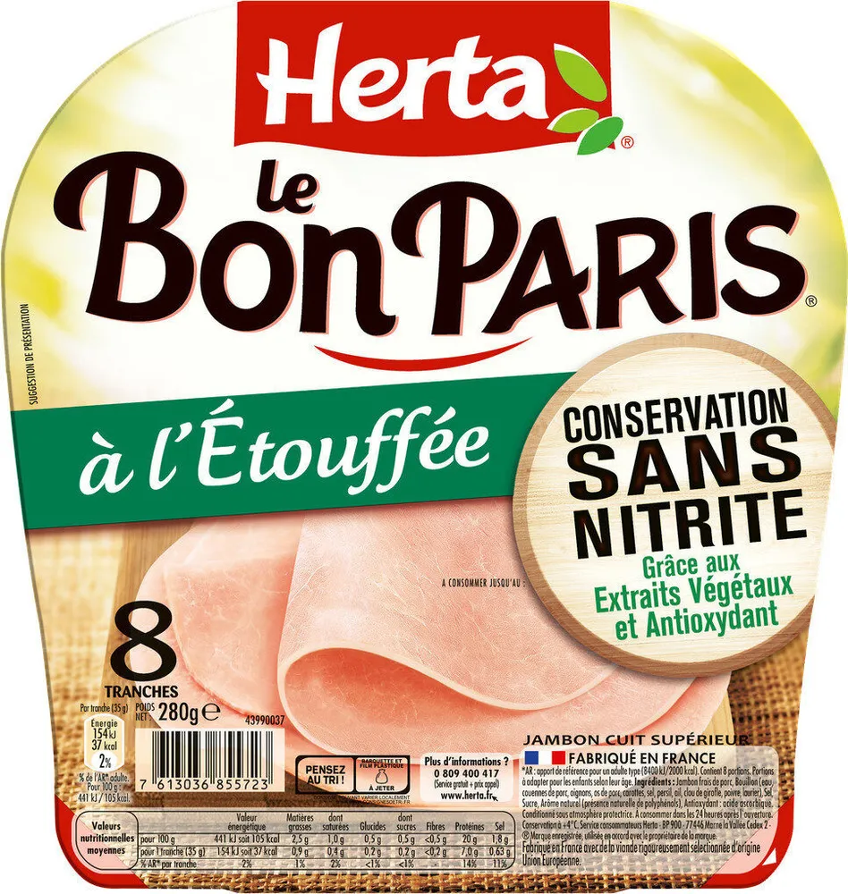 Le Bon Paris à l'Étouffée sans nitrite