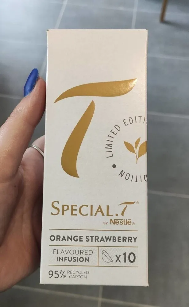 Infusion orange strawberry