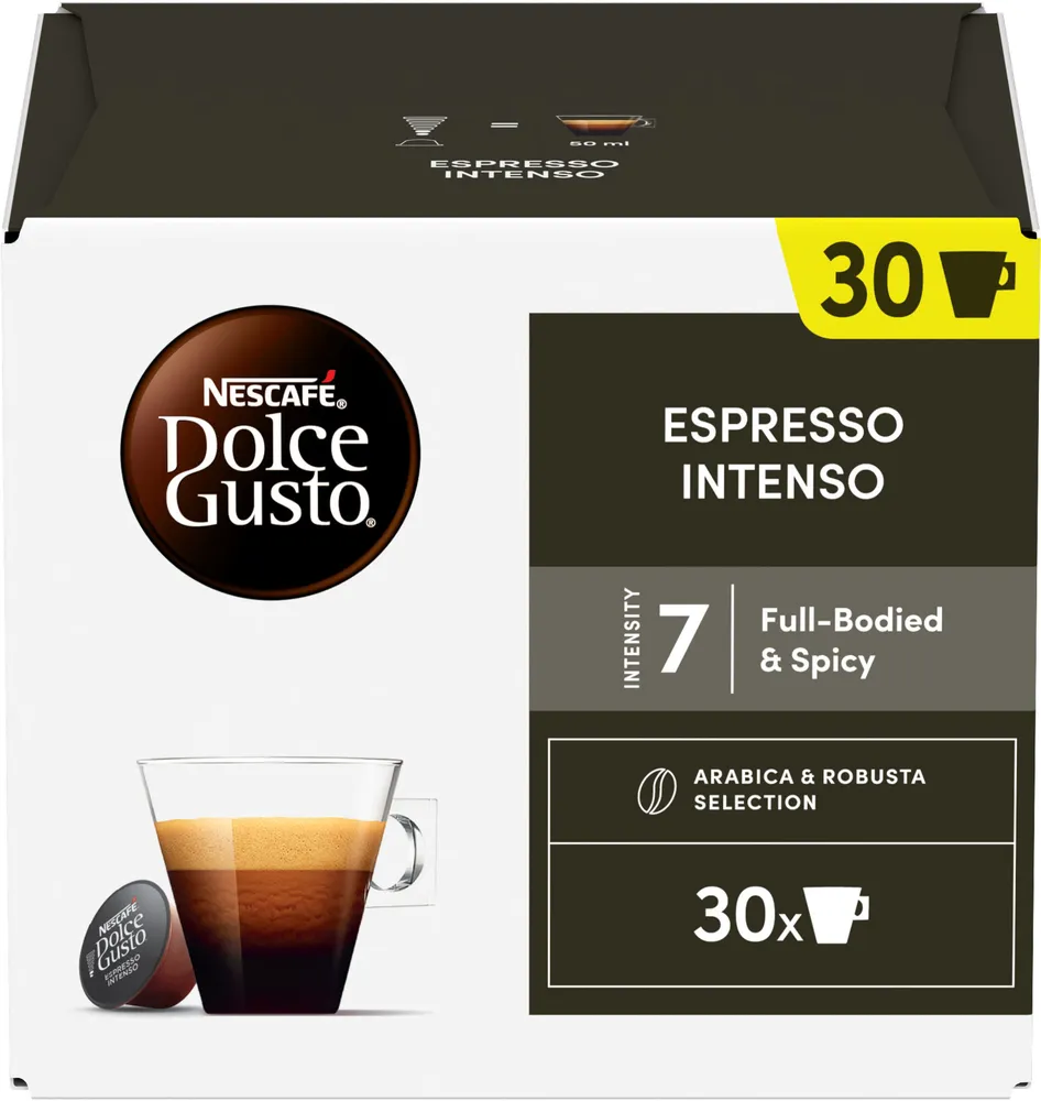 Capsules NESCAFE DOLCE GUSTO Espresso Intenso 30 Capsules