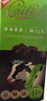 Cailler dark & milk crunchy cocoa drops