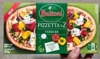 Pizzetta x2 Verdure