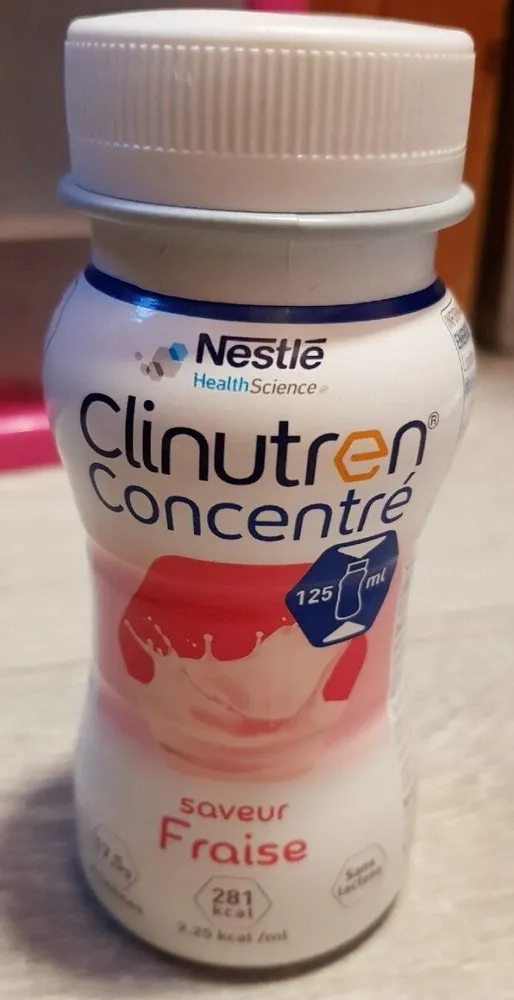 Clinutren concentré fraise