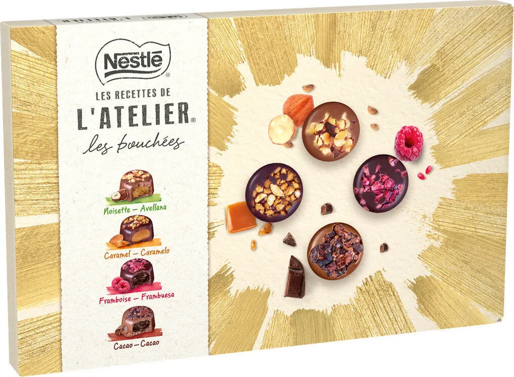 RECETTES DE L'ATELIER Bouchées de chocolat x 32