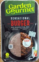 Sensational Burger aus Sojaprotein
