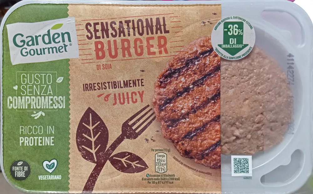 Sensational burger
