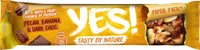 YES ! Barre chocolat noir banane et pécan