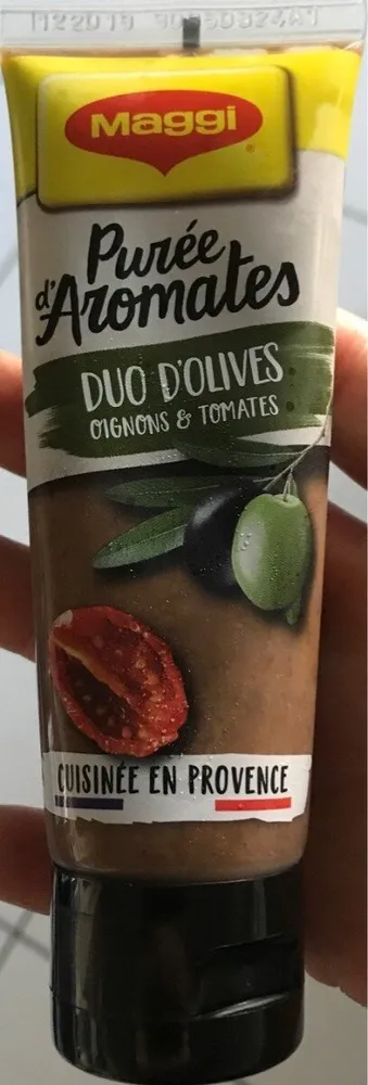 Purée d'aromates duo d'olives