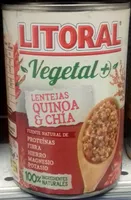Vegetal lentejas con quinoa & chía