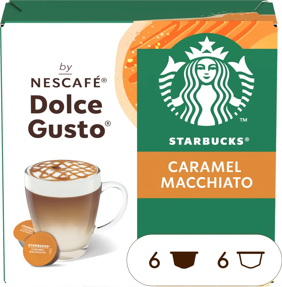 STARBUCKS by NESCAFE DOLCE GUSTO Caramel Macchiato 127,8g